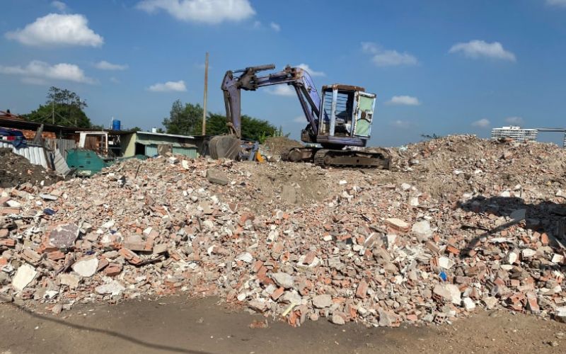 Đơn vị chuyên cung cấp dịch vụ vận chuyển, san lấp xà bần