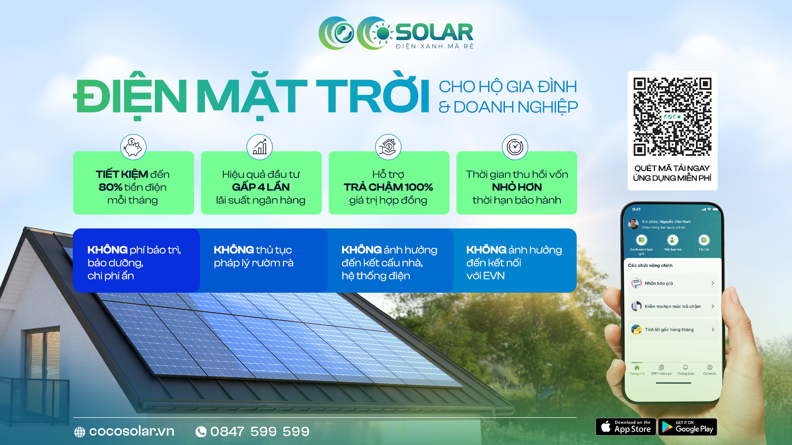 Lắp điện mặt trời